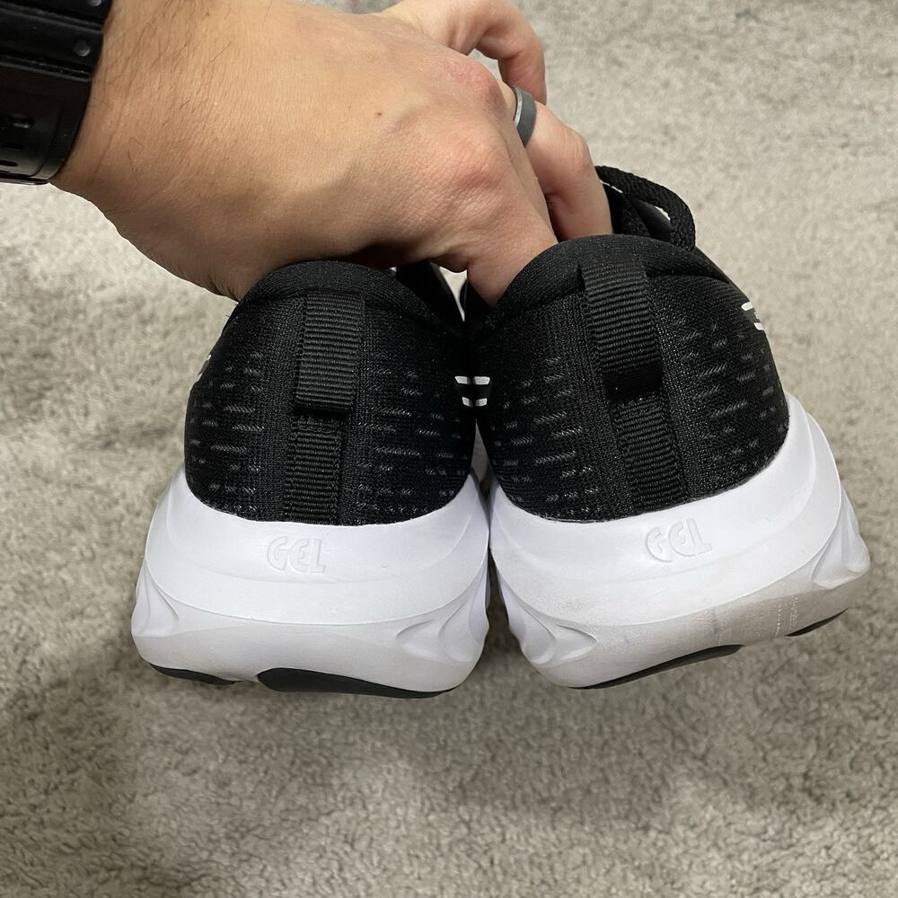 ASICS GEL-Excite 10 Running Shoes Womens Size 9.5 Black White Cushioned Sneakers - Picture 7 of 10